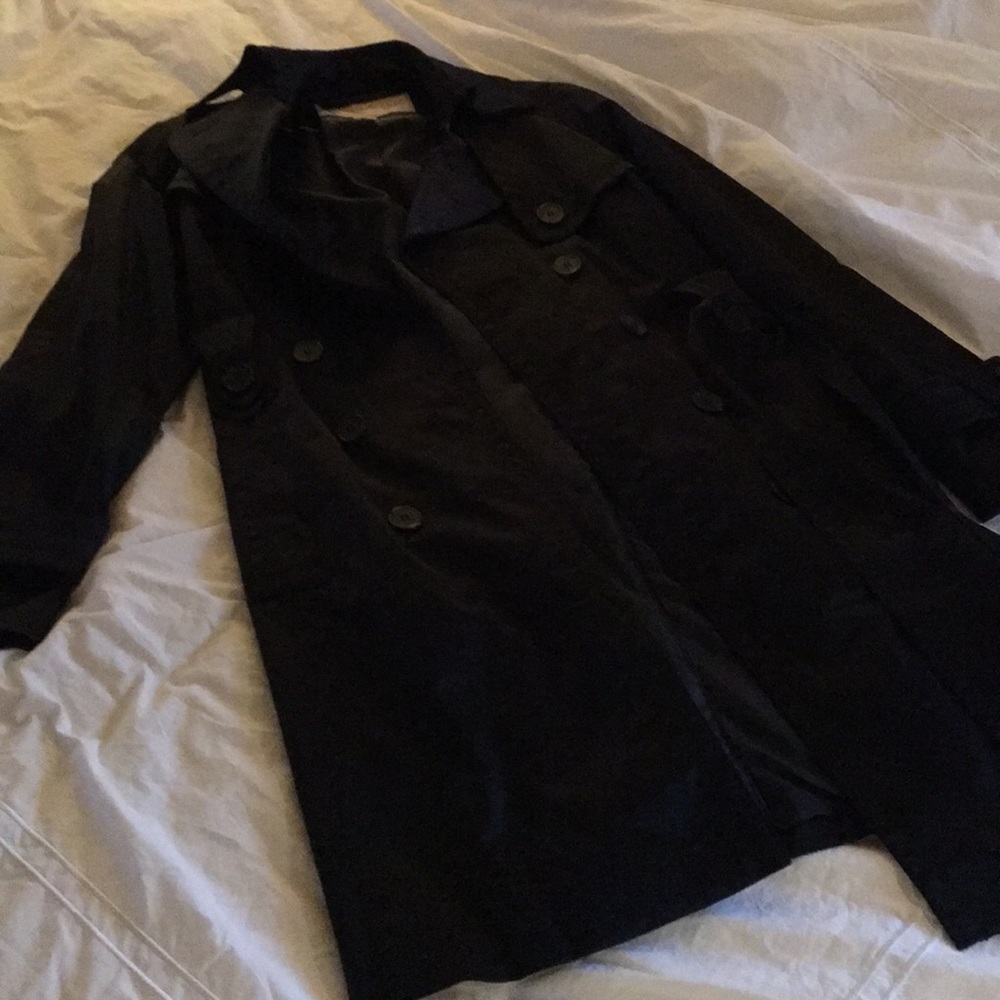 Jessica Simpson trench coat